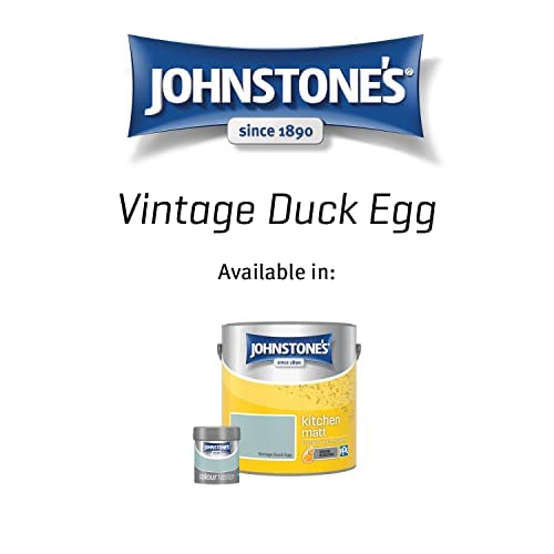 Johnstone's Vintage Duck Egg Wall & Ceiling Paint Tester Pots - Emulsion - Easy to Apply - Dry in 1-2 Hours - 75ml - Image 7