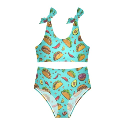 Image of Boccsty Summer Girls Swimsuits Kids Bikini Sets 2 Pcs Bathing Suit for 3T-12T