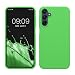 Produktbild kwmobile Hülle kompatibel mit Samsung Galaxy A15 5G Hülle - Silikon Handy Case - Handyhülle weiche Oberfläche - kabelloses Laden - Limettengrün