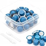 Tooth polishing Paste,Dental polishingpaste 15x Medium (Blue & Mint Flavor), Teeth Polishpaste with 2 Spoons...