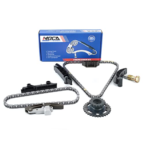 MOCA Timing Chain Kit Fit 11-17 for Volkswagen Touareg VR6/V6 & 12-16 for Passat SEL/SE V6 & 12-17 for CC V6 3.6L