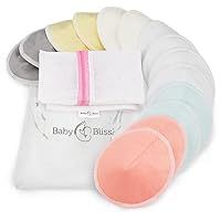 Algopix Similar Product 6 - BABY BLISS Organic Bamboo Nursing