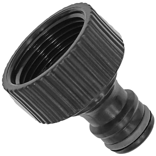 MegaHaustechnik Anschluss Stück mit Dichtung 1\" Rohr Zoll Innengewinde IG mit Stecker für Gardena Gartenschlauch Verbinder Adapter Gewinde Fitting Verschraubung aus Kunststoff PP MegaHaustechnik Anschluss Stück mit Dichtung 1\" Rohr Zoll Innengewinde IG mit Stecker für Gardena Gartenschlauch Verbinder Adapter Gewinde Fitting Verschraubung aus Kunststoff PP