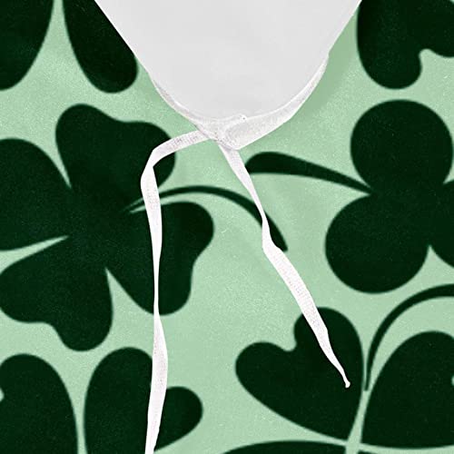 Housse de couette trèfles : parure de lit simple 3 pièces avec taies - 8