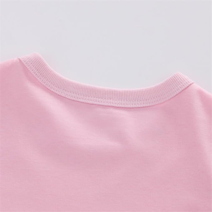 Image of Birthday Girl Shirt Girls 1st-14th Birthday Outfit Teen Toddler Baby Cute Short Sleeve T-Shirt