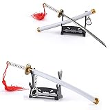Anime Roronoa Zorro Figures Sword Keychains Mini Japanese Katana Cosplay Action Key Chain Tiny Weapo