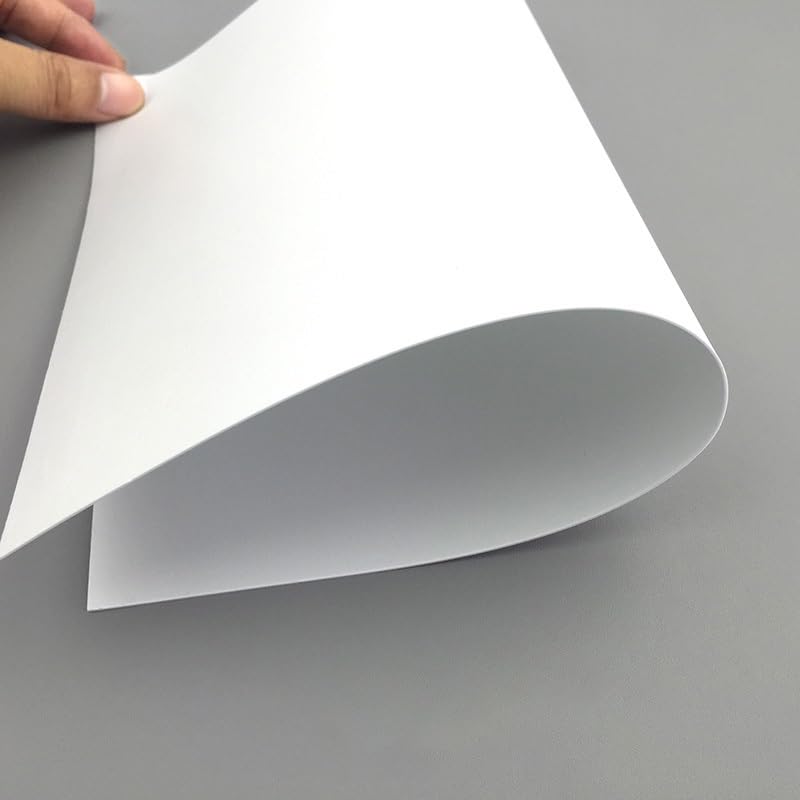 Générique 20 Feuilles 1-9mm Panneaux En Mousse Blanche, 10 * 10cm, PVC