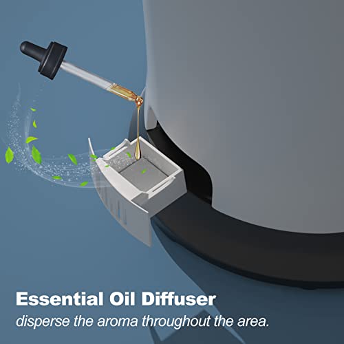 2023 Ultrasonic Humidifiers 6.5L/1.72Gal, Mizukata Hikari Cool Mist Tower Humidifier For Bedroom Large Room Whole House/Room Greenhouse With Remote Control And Essential Oil Tray, Top Fill, Easy Clean And Quiet Operation, Auto Shut Off #TOP5