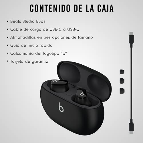 Image of Beats New Studio Buds True Wireless Noise Cancelling Earbuds (Black)