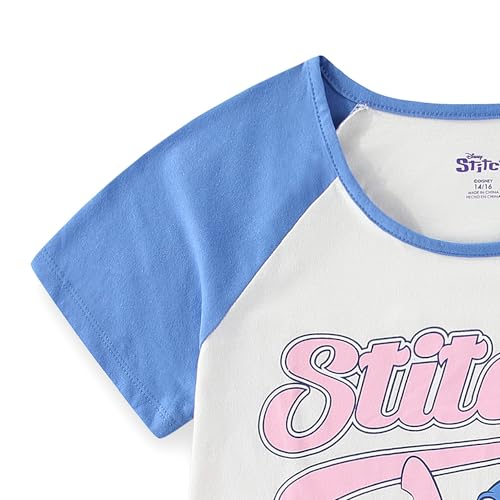 Image of Disney Lilo & Stitch Girls 2 Pack Short Sleeve T-Shirt for Big Kids