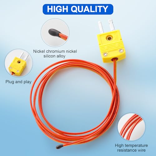 Sonde thermocouple compatible Traeger Timberline 850 1300 capteur RTD pour grill à granulés - 3