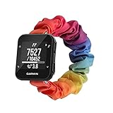 Capricoorn Compatible with Garmin Forerunner 35 Scrunchie Cute Print Elastic Watch Bands Women...