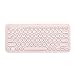Produktbild SHUERZI Gaming-Tastatur. K380 Bluetooth drahtlose Tastatur 10m Range Cross Platform-Betrieb (Color : Pink)