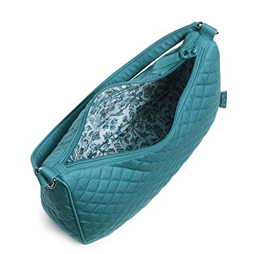 Image of Vera Bradley Women's Cotton Frannie Crescent Crossbody Purse