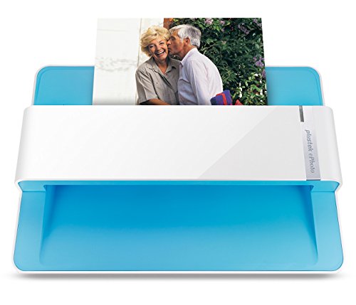 Plustek ePhoto Z300 Photo Scanner - CCD Sensor Scan 4x6 photos in 2 sec | Special Roller Design for Cover Old Photo, Builtin Toshiba High Quality CCD image Sensor, with Auto crop and deskew Function