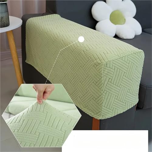 Protector suave de jacquard Qvorlth contra desgaste de mascotas en brazos de sofá pack de 2 3