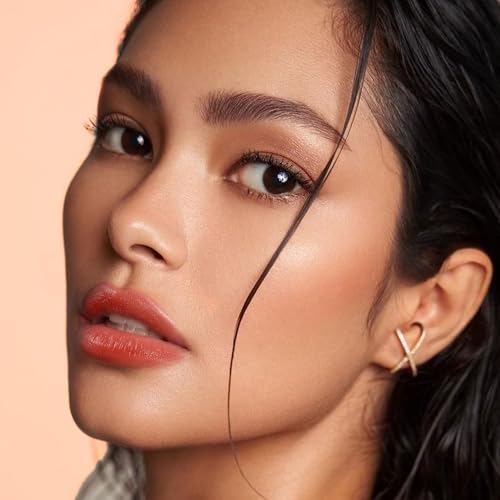 Image of Depuplum Brown Nude Lipstick for Women Tinted Lip Balm for Dry Lips | Sheer Nourishing Hydrating Glossy Creamy Lipstick Glow Reviver Lip Stick,DM103 Milk Tea