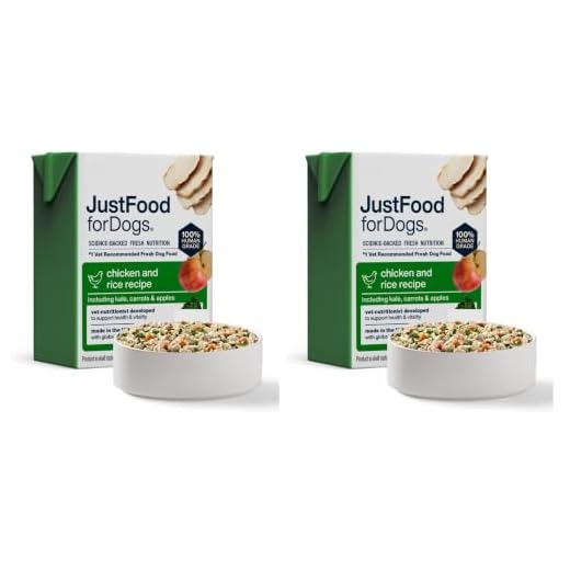 JustFoodForDogs Pantry Fresh Wet Dog Food,Complete Meal or Dog Food Topper,Chicken & White Rice Human Grade-Dog-Food Recipe - 12.5 oz,(Pack of 24)