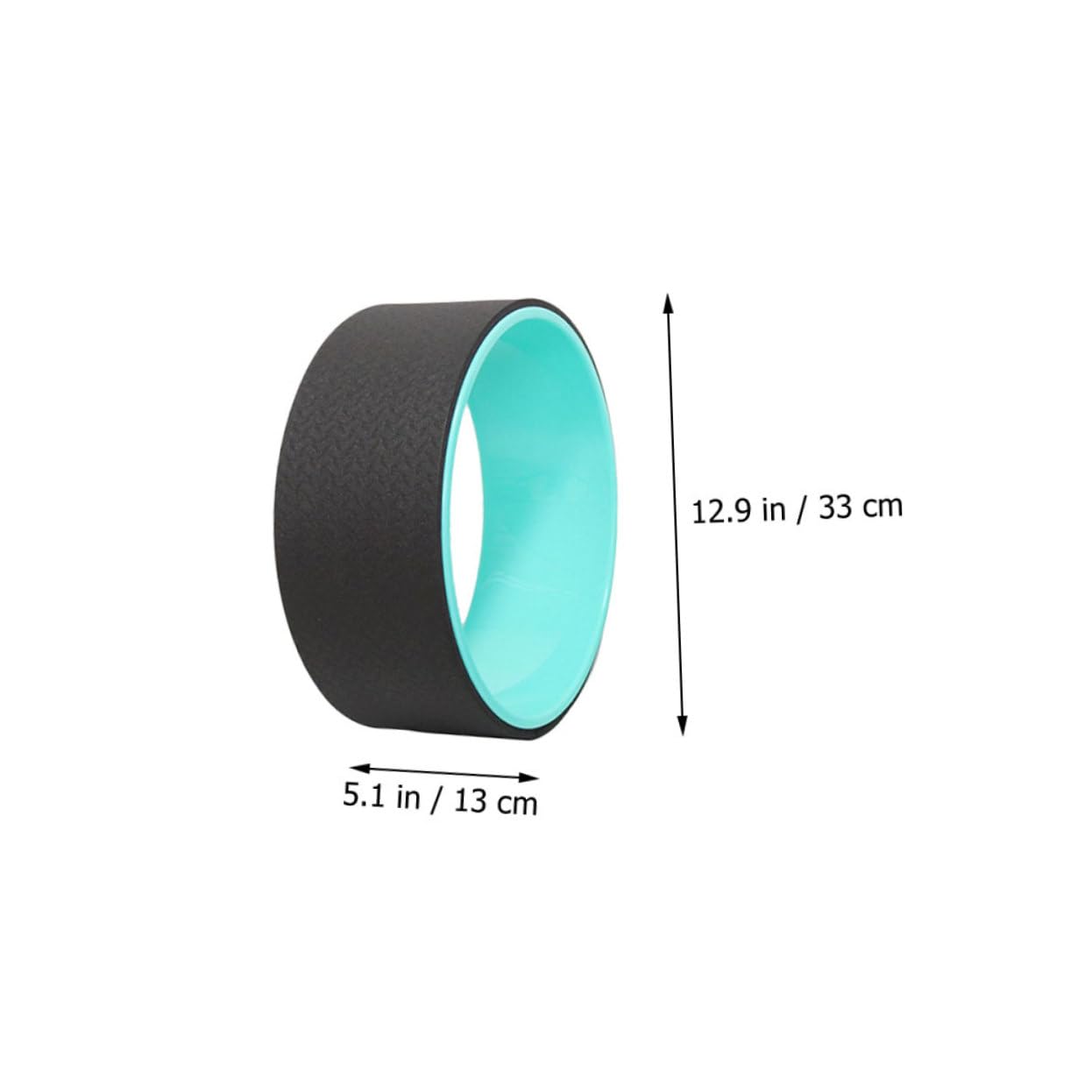 INOOMP Ruota Yoga Per Piegamenti All Indietro Cerchio Yoga Accessorio Di Stretching Rullo Per Esercizi Back Support Senza Fastidio Alla Schiena