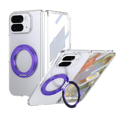 Coque Google Pixel 10 Pro Fold antichoc militaire à anneau 360°