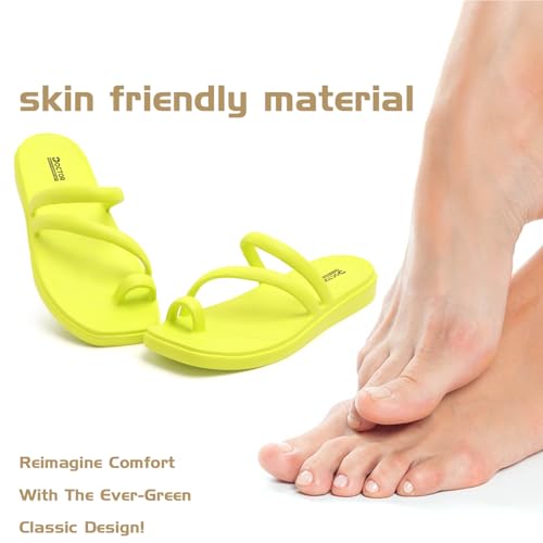 Image of DOCTOR HEALTH SUPER SOFT Premium Women's Trendy Triple Strap EVA Slippers | Soft, Open-Toe, Lightweight Daily Comfort Slides, Open-Toe Slippers for Home & Outdoor