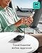 INIU 45W Portable Charger, 10000mAh Built-in USB C Cable Fast Charging Power Bank, Small Type C Battery Pack, Powerbank for iPhone 17 16 15 14, iPad, Samsung S25 S24 etc. Travel Camping Essentials