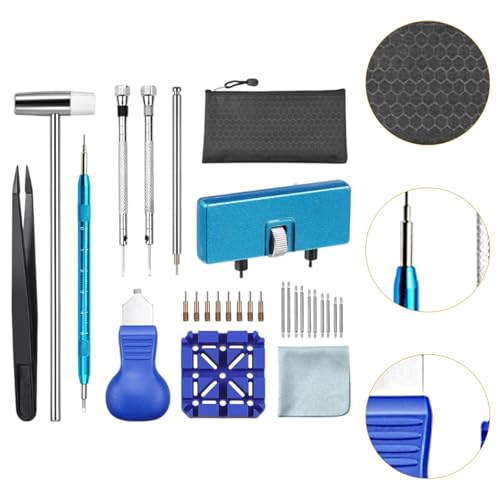 Fiocias Assista Link Remover Kit Reparar Kit de relógio Banda Relógio Manutenção para relojoeiro