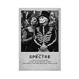 QWQYLEI James Bond 007 Spectre Classic Movie Poster5 Canvas Poster Wall Art Decor Print Picture Paintings for Living Room Bedroom Decoration Unframe: 12x18inch(30x45cm)