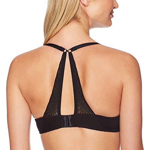 Warner's Women's Cloud 9 Super Soft Underwire Lift Convertible T-Shirt Bra Rf2691A, Rich Black, 36C #TOP2