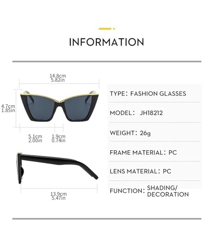 Large Frame Trendy Men Sunglasses Vacation Outdoor Commuter Women Sun Glasses3