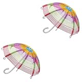 Modèle de parapluie de petite maison - le superbe savoir-faire en fait un bon accessoire photographique pour vous, c'est un jouet éducatif, les enfants peuvent développer leur imagination tout en jouant, un mini parasol.