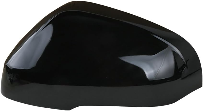Pair Left & Right Side Rearview Mirror Cap Cover Compatible for Volvo S60 S80 2012-2019 V60 Black