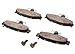 ACDelco 171-702 GM Original Equipment Rear Disc Brake Pad Kit with Brake Pads and Bolts