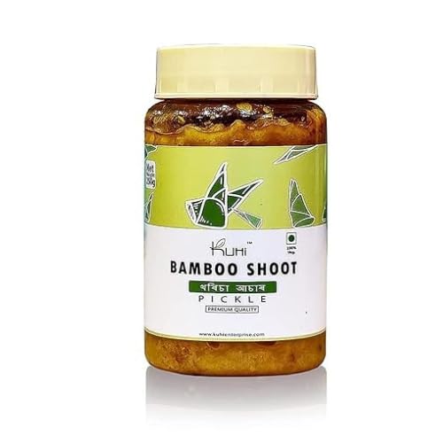 Kuhis Bamboo Pickle | Baas Ka Achaar | No Preservatives | Spicy Pickle Homemade FERMENTED Pickle (250 GMS) (B0BTS93L47) Amazon Price History, Amazon Price Tracker