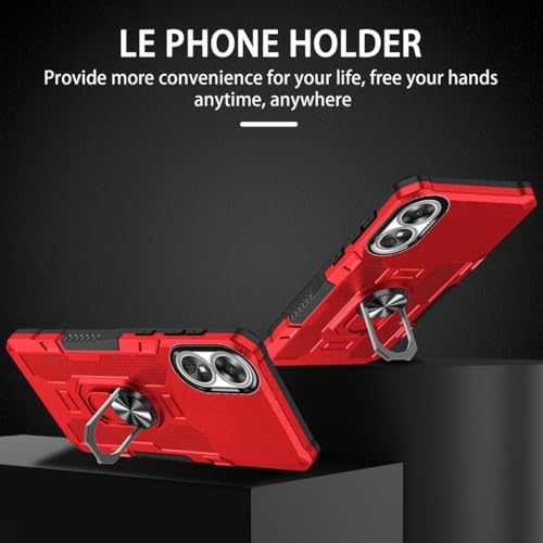 Coque Oppo A17 résistante aux chocs parfaite pour vos trajets et sorties - Rosso