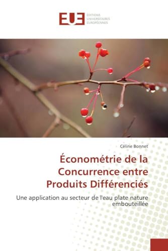 Économétrie de la concurrence entre produits di... [French] 6131585016 Book Cover