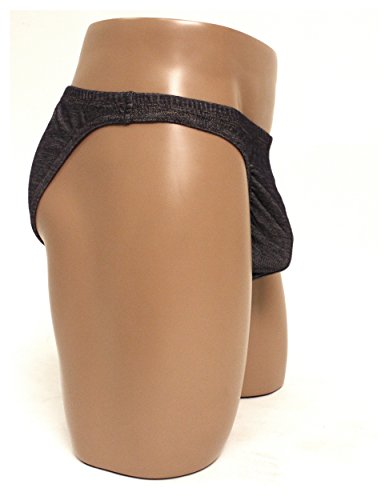 Men's Denim-Look Pouch Brief Underwear3
