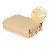 LJJL Markisenkurbeln Beige Verschlüsselung Verdicken Schattiernetz Für Balkon Terrasse Outdoor Oberboden Sonnenschutz Isolierung Schattennetz (Größe: 1 x 3 m)