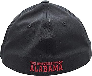 Alabama Crimson Tide Black Flex Fit Cap 