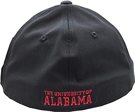 Alabama Crimson Tide Black Flex Fit Cap 