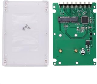 MSATA to IDE2.5 Inch Adapter Card Enclosure Box M.2 SSD to 2.5" IDE Converter Support 2230 2242 2260 2280 SSD MSATA SSD Converter to 2.5" IDE Interface HDD Adapter Card Enclosure Box Set for M.2