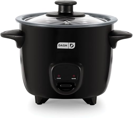 Dash Mini Ceramic Rice Cooker - Designed for Single-Serve Cooking