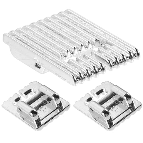 Set de 3 Pies Prensatelas de Metal para Máquina de Coser