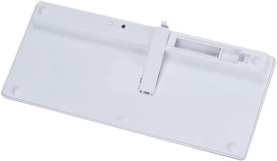 Ultra-Thin Wireless Keyboard Compatible with Android Tablet Laptop White