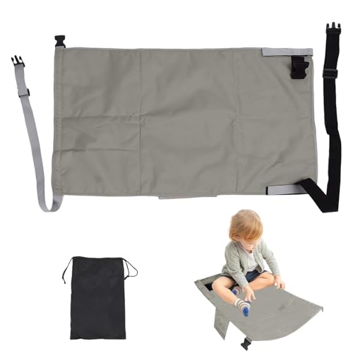 Extensión de asiento de avión para niños - Extensión de asiento de viaje, reposapiés plegable para niños en avión | Reposapiés y piernas para cama de avión portátil para camas de avión para bambú