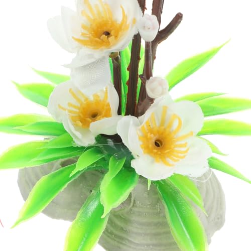 Decoración de sushi fácil de usar con flores artificiales para emplatados de sashimi limpios 6
