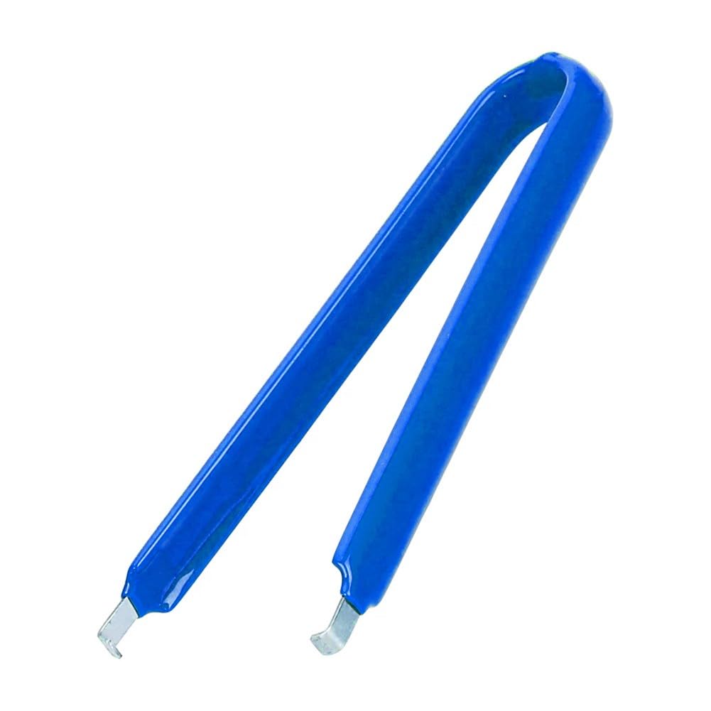 Set di estrattori di chip IC piatti tipo U per riparazione di circuiti stampati ROM, gamma 20-80 pin, con molla assistita, rosso