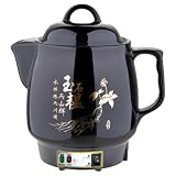 Elektrischer Herd für Heilpflanzen, 4 l, automatischer Kochtopf für chinesische Medizin, mit Timer und Warmhaltefunktion, Schutz gegen Trockenkochen und Überhitzung