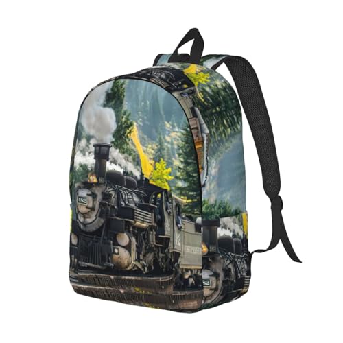 Mochila para enfermera EdWal con estampado de tren de vapor para mujer 2