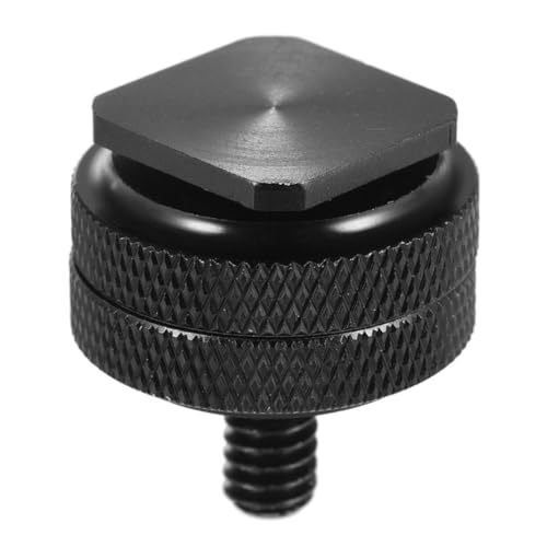 Tornillo de montaje de trípode de 4 pulgadas con soporte adaptador de zapata flash de doble capa para DSLR, para videocámara y accesorios de estudio fotográfico - imagen 6